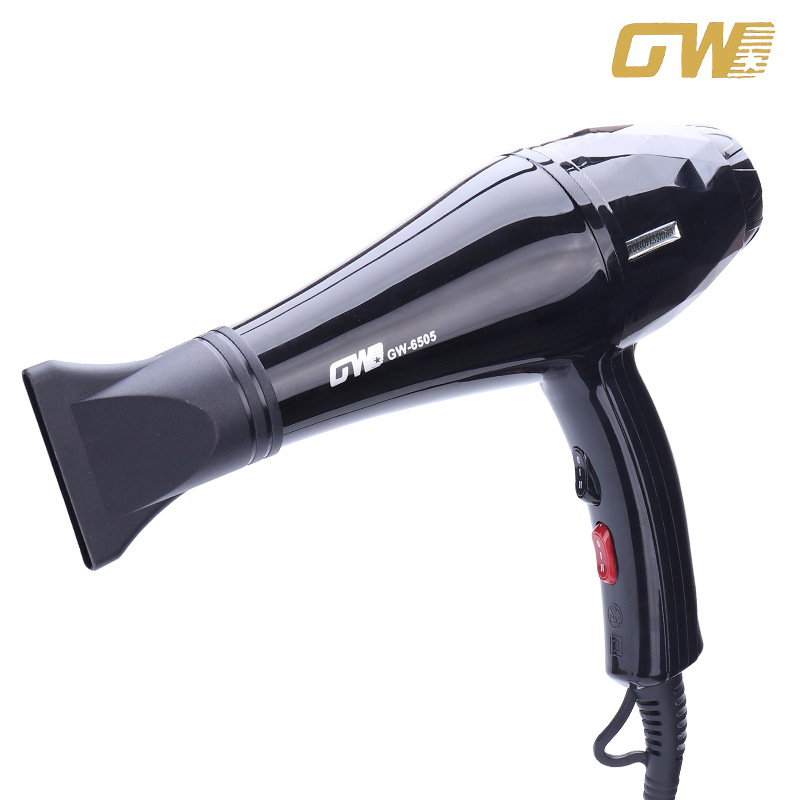 Guowei eléctrico GW nuevo viento fuerte secador de pelo de alta potencia barbería especial secador de pelo frío y caliente fábrica directa Item Picture