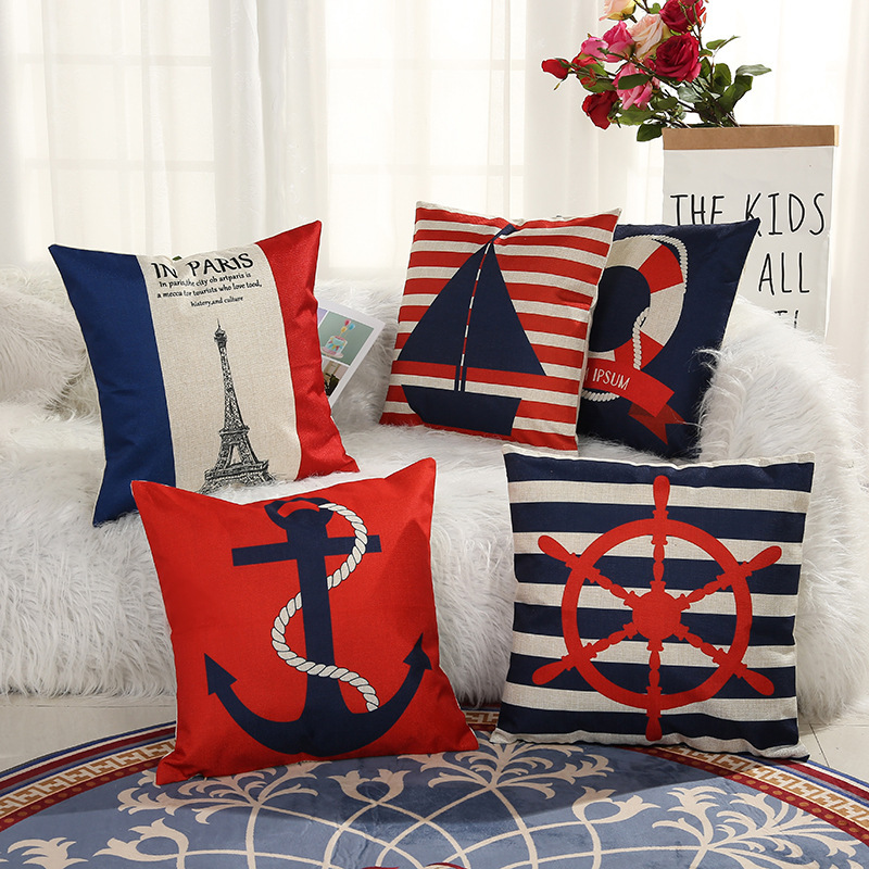 Custom Pillow Case Advertising Gift Custom Logo Cushion Cover Bundle Pocket Canvas Bag Makeup Bag Pocket Pillow Application Scenario