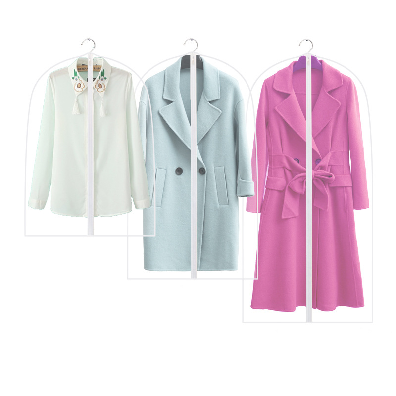 Clothing dust cover, dust bag, coat cover, hanging bag, large coat bag, coat cover, clothing dust cover, overcoat suit cover, hanging bag Item Picture