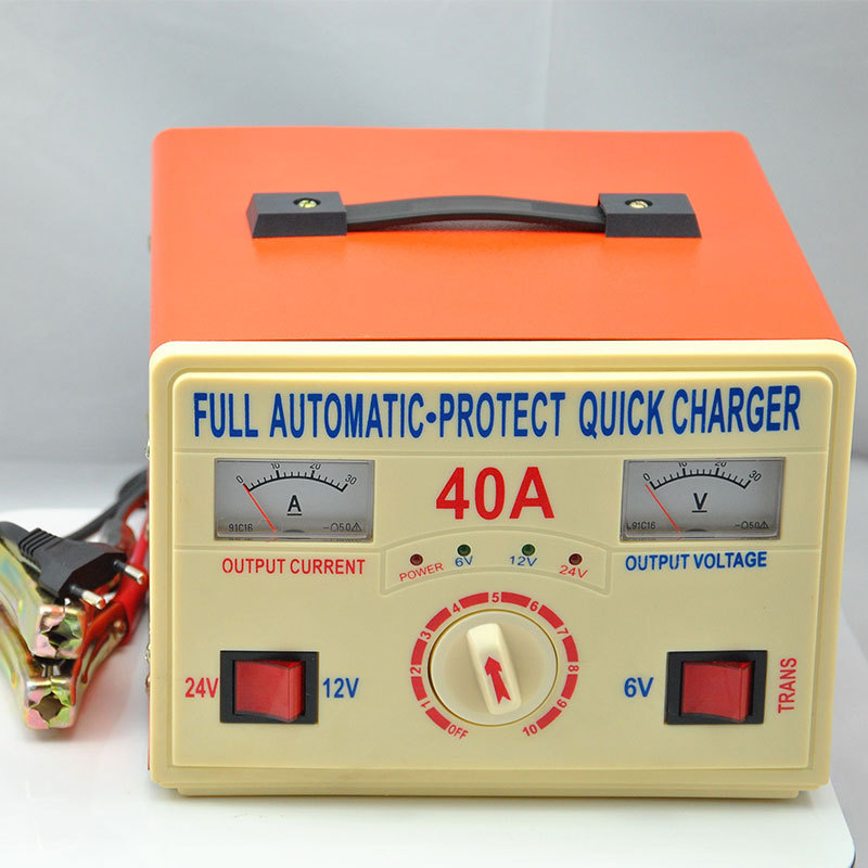40A 24V汽车电瓶充电器 快速可调充电机蓄电池充电器详情图1