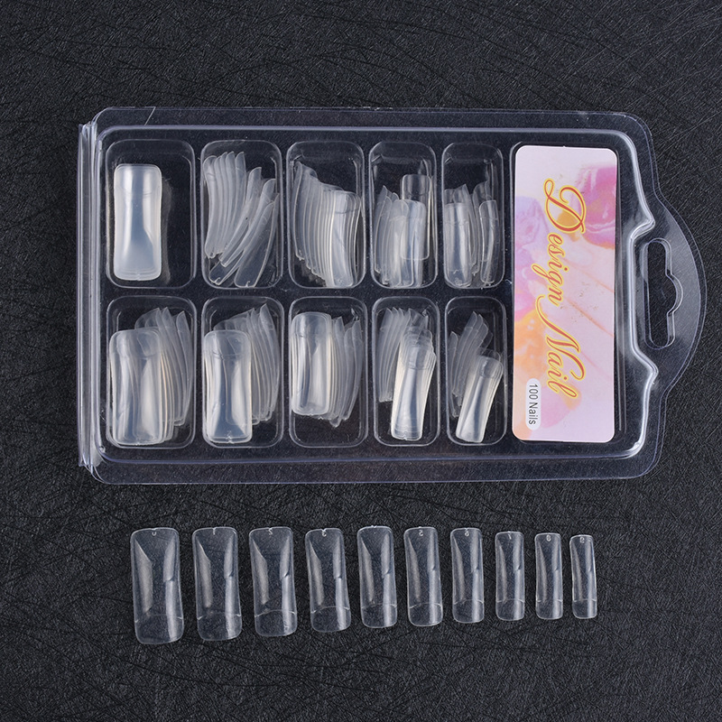 Untrainless full stick half stick uñas falsas uñas láminas de fototerapia parches de uñas transparentes herramientas de uñas al por mayor shanilak details Picture