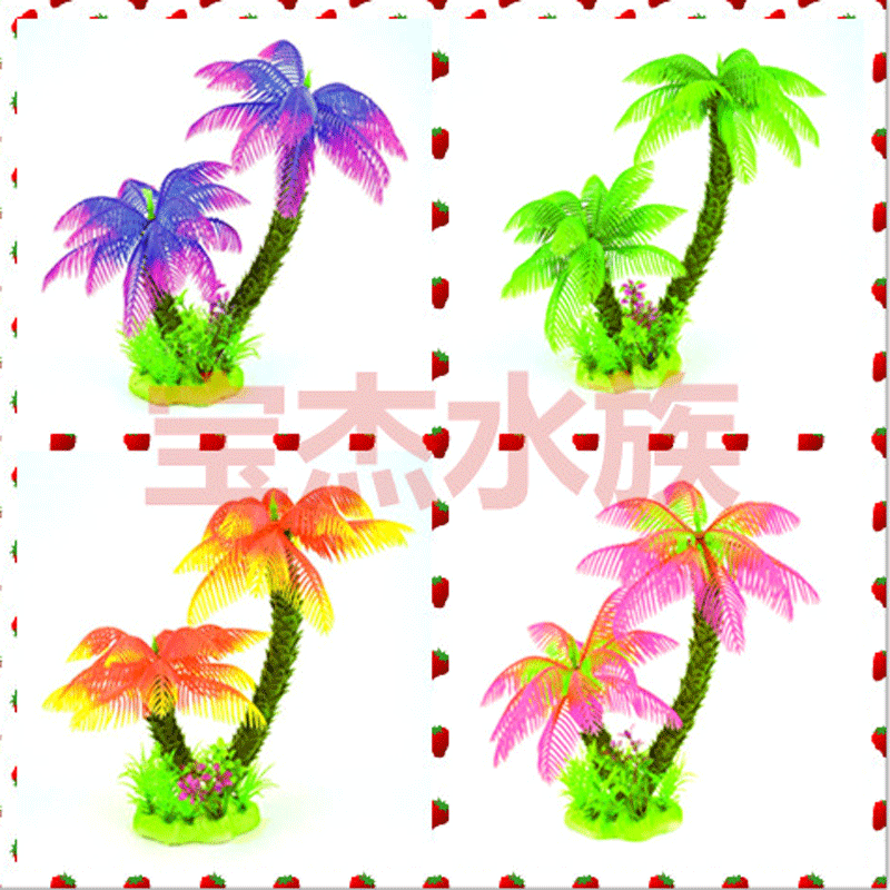Baojie artificial water grass aquarium aquarium decoration supplies plastic small water grass artificial artificial flowers and plants Application Scenario