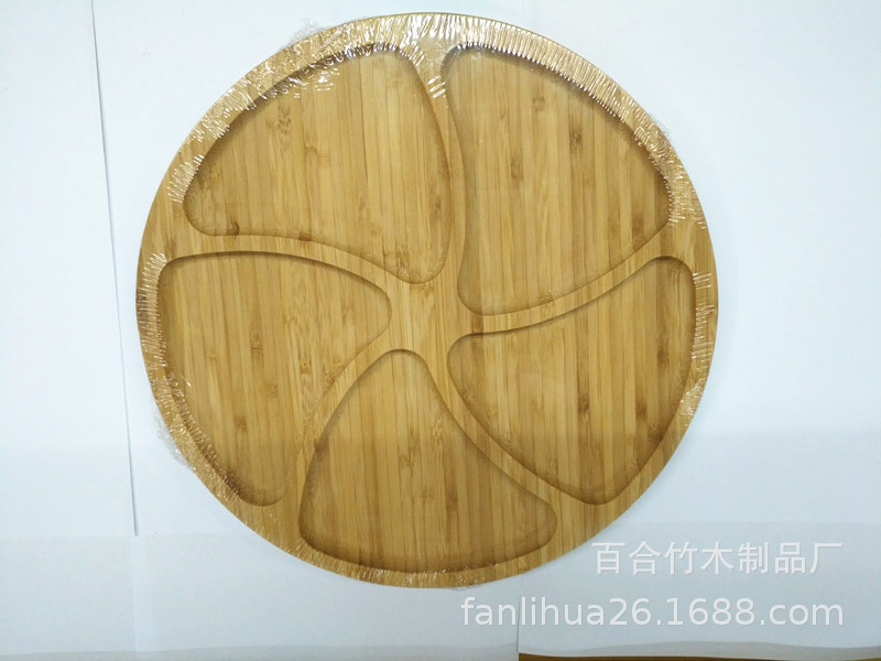 Bamboo Tray Dainty Small Tray Seasoning Tray Dessert Tray Fruit Tray Item Picture