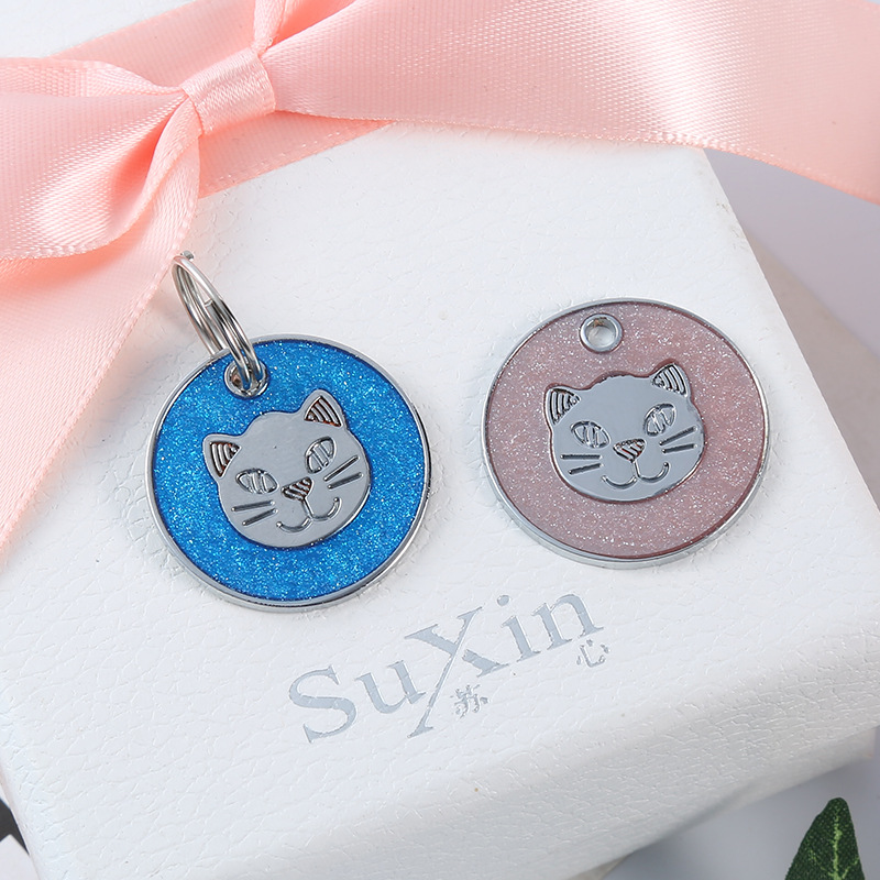 Foreign Trade New Drip Alloy Pendant Pet Collar Pendant Lead Rope Accessories Ebay Amazon Selling details Picture