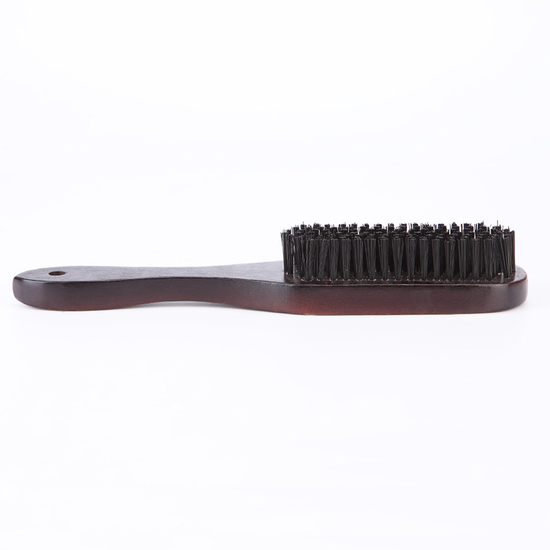 Large retro oil head comb, bath brush, facial beard cleaning comb, coffee-colored solid wood large back scrubbing brush shanilak Application Scenario