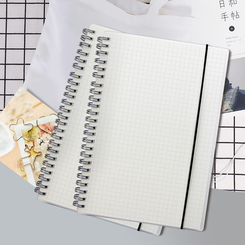 70丝PP绑带B5线圈本A4商务办公记录笔记本80g道林纸B5课堂作业本