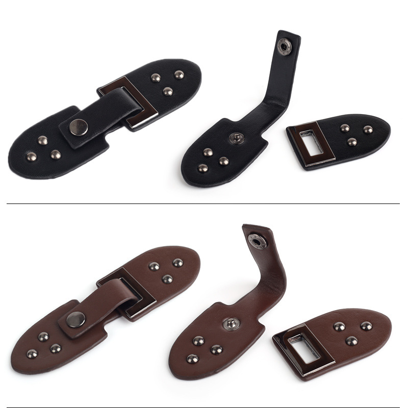 Metal leather buckles for windbreakers, belt buckles for overcoats, sweaters, fur scarves, and skirts Application Scenario