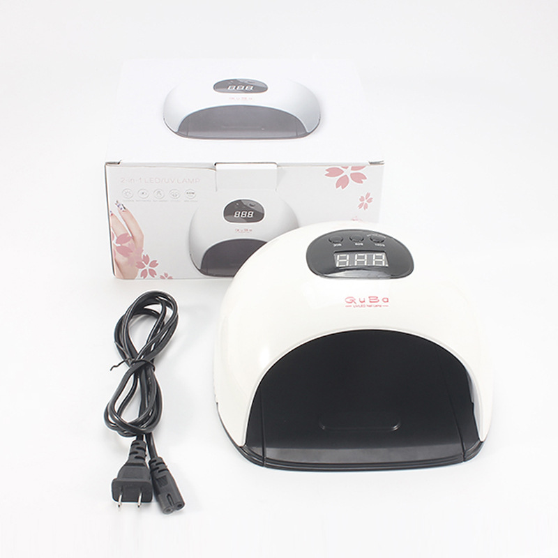 A new cross-border 48W high-power intelligent sensing Guba-1 nail lamp with dual light sources and a 10-second quick-drying phototherapy machine