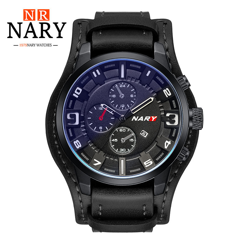 NARY/耐瑞 热销款跨境运动手表男士时尚大气表盘手表厂家直销详情图5