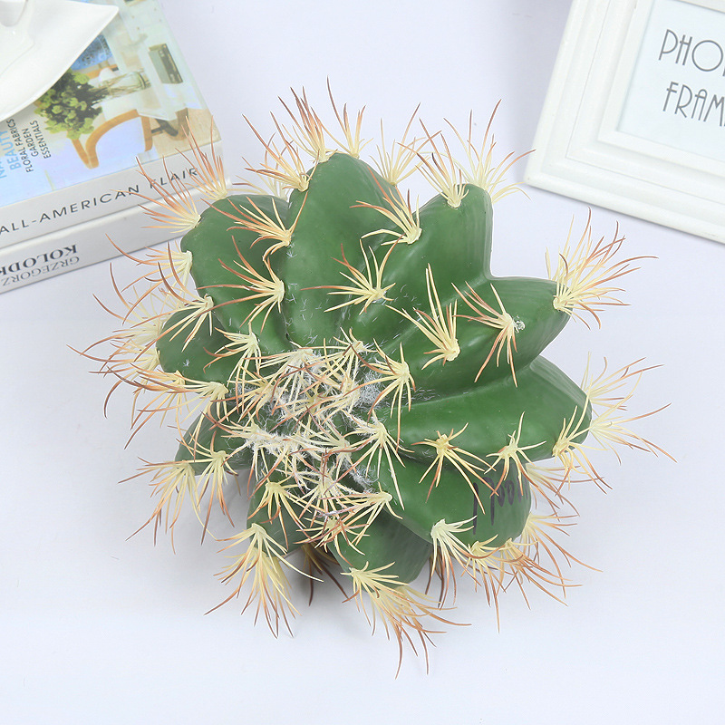 Supply Simulation Cactus Pot Plastic Simulation Cactus Bonsai Simulation Cactus Green Plant Decoration Customization details Picture