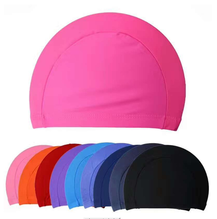 Comfortable and breathable adult swimming caps for hair care are available in stock at the swimming pool for both men and women Application Scenario