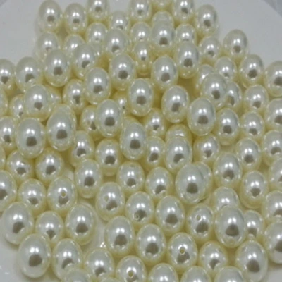 Brand Abs Pearl High Brightness Straight Hole Half Hole Non-Hole Round Bead Bead Accessories Diy Manual Materials Wholesale