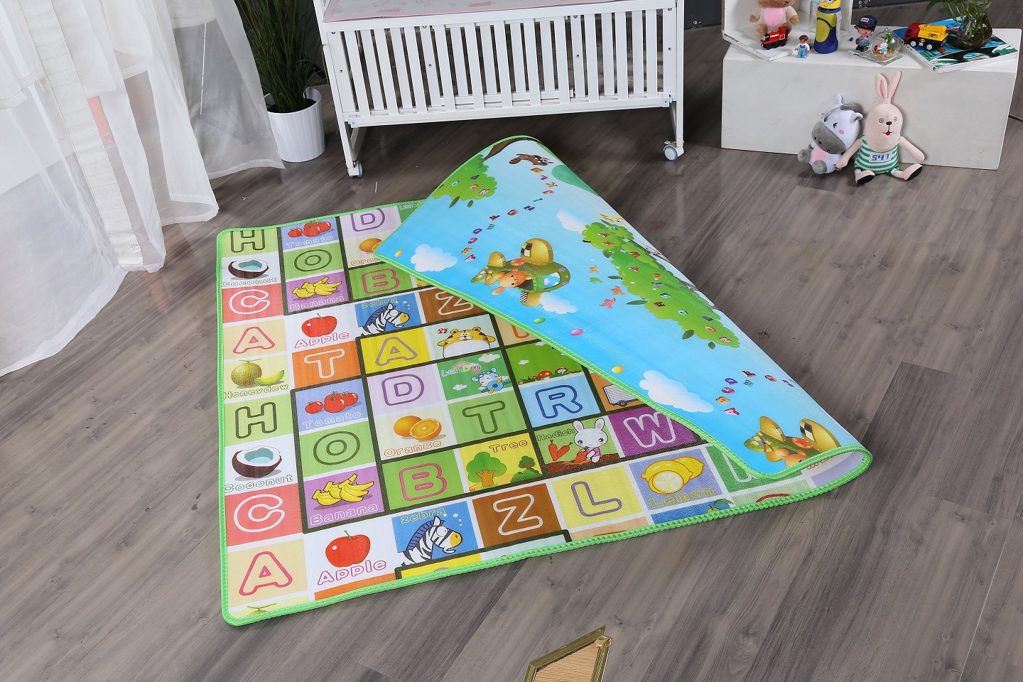 Yiwu Jietai Factory Wholesale Epe Crawling Mat Baby Play Mat Children Floor Mat Outdoor Picnic Mat Crawling Mat Application Scenario