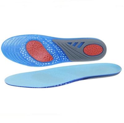 Men's And Women's Summer Running Sports Insole Basketball Soft Silicone Cushioned Insole Men's And Women's Gel Cushioned Stress Relief Insole Item Picture