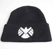 2019 New European S.H.I.E.L.D. embroidered knitted hats Fall/Winter ski hats Pullover hats Wool hats for men and women