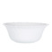 餐宝chinbull/白色离心花边碗/白玉玻璃碗/汤碗面碗/一件代发白底实物图