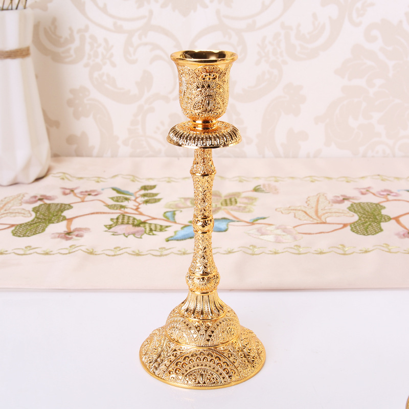 Wedding Wedding 5 Five-Head Three-Head Candlestick European Candlestick Table Candlelight Dinner Hotel Home Decoration Pieces details Picture