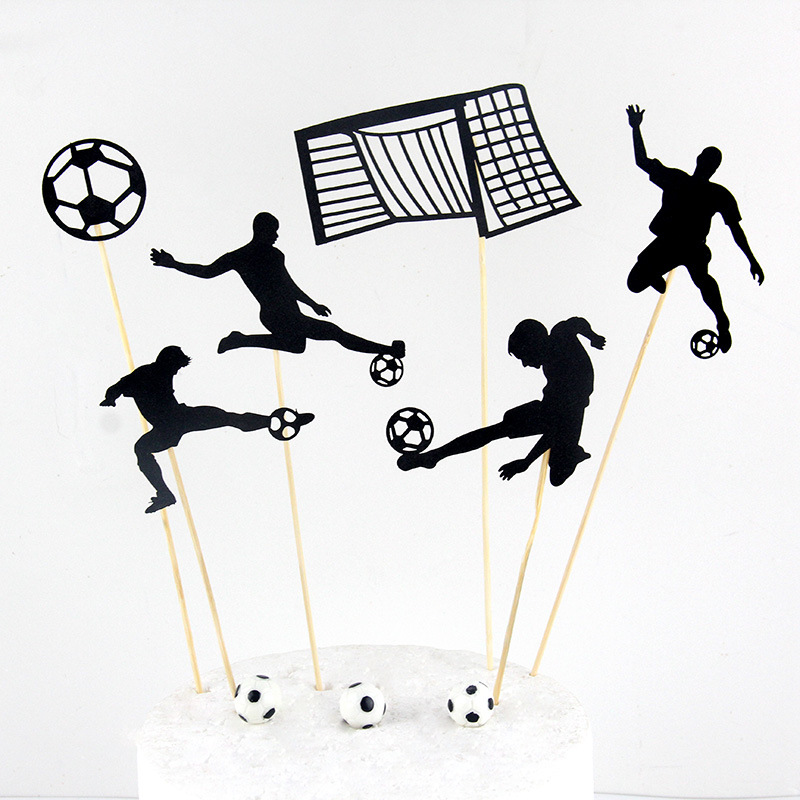 世界杯系列蛋/足球蛋糕插卡/男孩主题蛋糕产品图