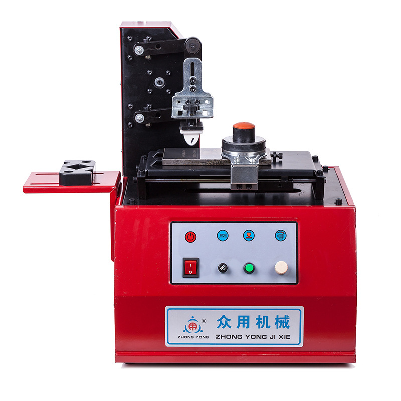 众用TDY-380油墨油盅移印机自动打码机印码机生产日期电动喷码机详情图5