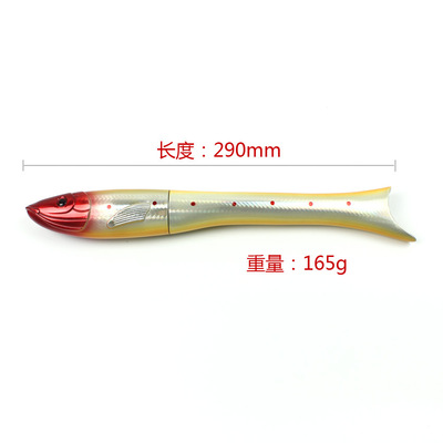 1.6米迷你鱼型钢笔竿 儿童娱乐钓鱼竿冰钓竿 便携海竿套装详情图2