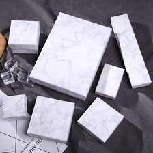 厂家直供创意大理石印花礼盒 戒指饰品天地盖纸盒 包装盒定制批发