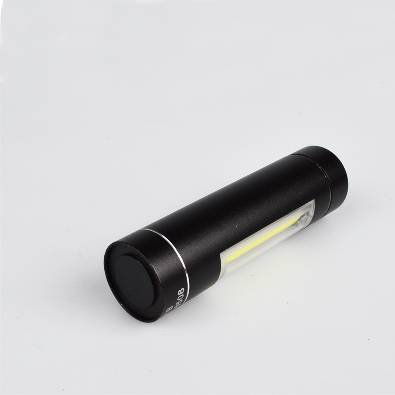 手电筒/手电筒手电/强光手电/手电/手电筒工作灯白底实物图