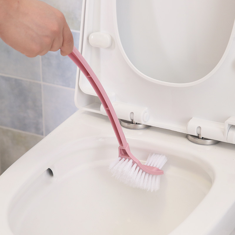 Home toilet brush set, creative bathroom toilet cleaning brush, new long-handled, no blind spot cleaning brush, no blind spot Application Scenario