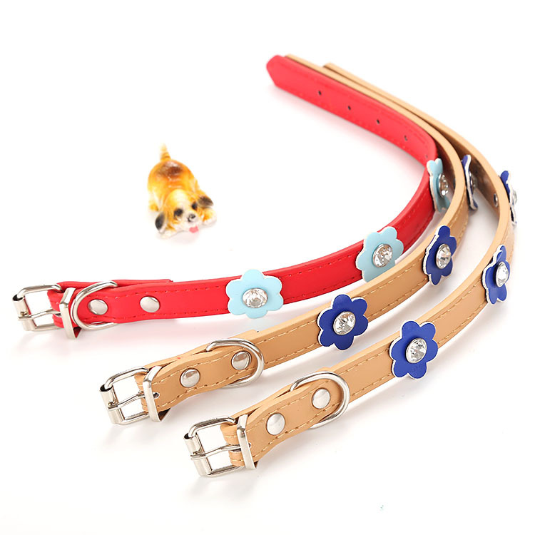 Wholesale direct supply from the manufacturer of pet supplies, including cat and dog collars, fresh and delicate floral series Wholesale direct supply from the manufacturer of pet supplies, including cat and dog collars, fresh and delicate floral series