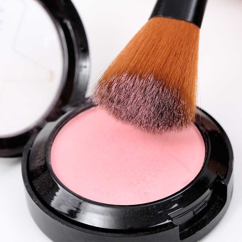 Manufacturers Wholesale Single Makeup Brush Fiber Brush Makeup Uniform Powder Powder Setting Foundation Brush Beauty Makeup Tools Specification drawing