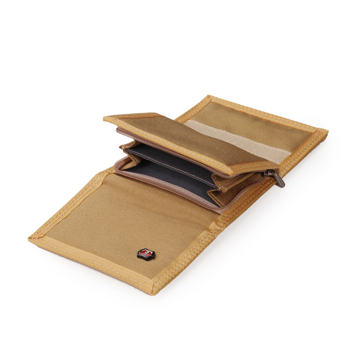 Jamie Road Korean version canvas men's wallet, zipper coin bag, multi-functional classic bestseller, factory direct sales Application Scenario