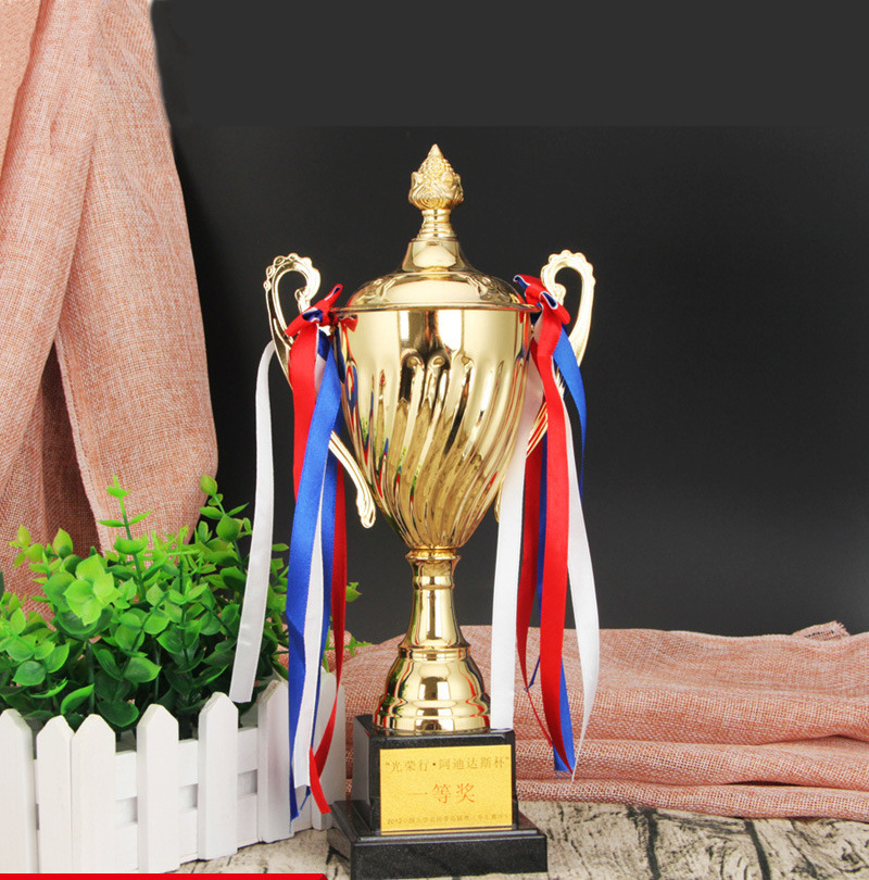 Wholesale manufacturer of metal trophies, school competition championship trophies, wholesale of metal handicraft trophies for logo