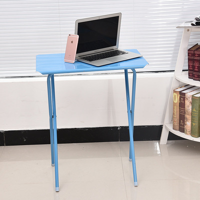 Home Laptop Computer Table Simple Foldable Small Desk Dormitory Lazy Desk Learning Table Manufacturers Wholesale details Picture