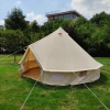 He Xie Outdoor camping tent, bell-shaped yurt, wedding tent, campsite cotton canvas, Oxford fabric, rain protection and warmth Specification image
