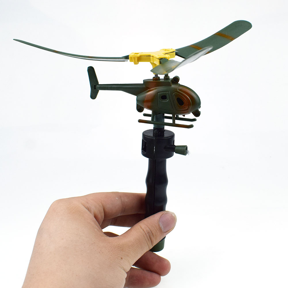 新奇手柄拉线飞机动力直升飞机可以飞上天的拉线飞机儿童户外玩具详情图3