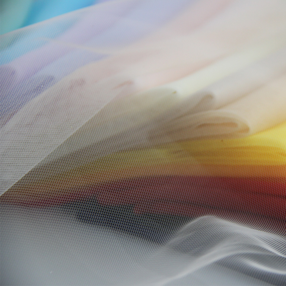 In stock: Nylon Extra dense four-corner soft mesh fabric, encrypted nylon American mesh children's clothing soft mesh fabric Application Scenario