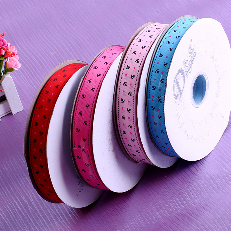 Color Printing Small Stars Plain Ribbon 25Mm Printed Multi-Color Thread With Diy Handmade Jewelry Braid Ribbon Application Scenario