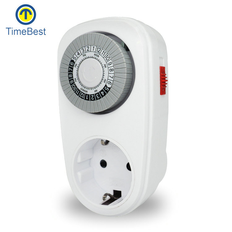 24-hour cycle intelligent timer socket timer switch plug for air conditioner details Picture