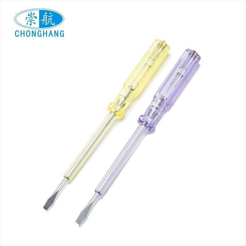 双春电笔:133#单用透明测电笔新品多功能测电笔电子试电笔