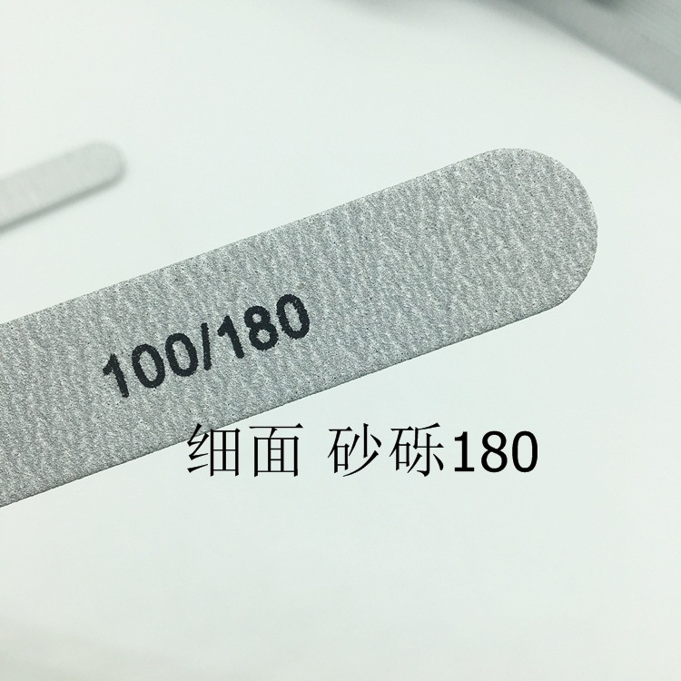Ultra-low price wholesale of nail tools, straight round gray nail files, nail file strips for nail phototherapy nails, shanilak Specification image