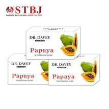DR.DAVEY Papaya  face and body beauty soap黛薇补水木瓜手工皂