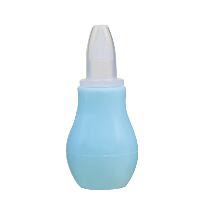 手动硅胶吸鼻器吸鼻器泵式婴儿吸鼻器感冒鼻涕清洁详情图5