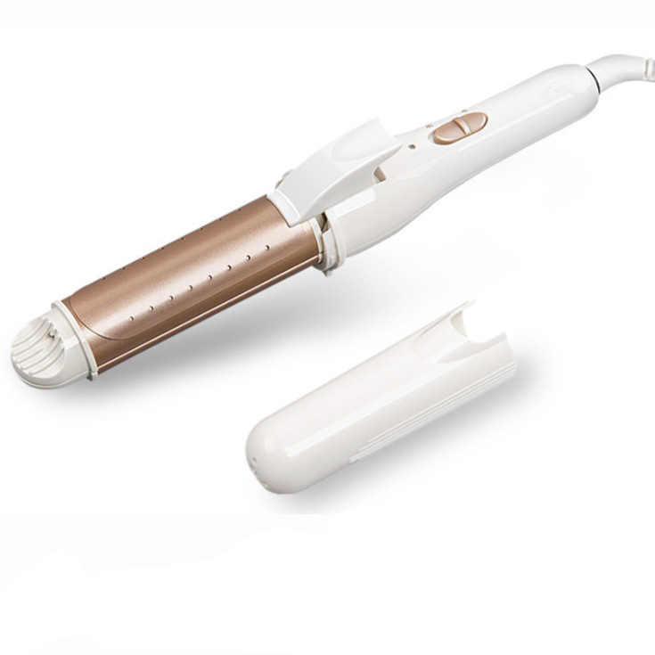 Guowei electric crossborder ceramic glacé roll straight de doble uso rizador de pelo alisador de pelo pequeño poder bobina eléctrica bar fabricante Item Picture