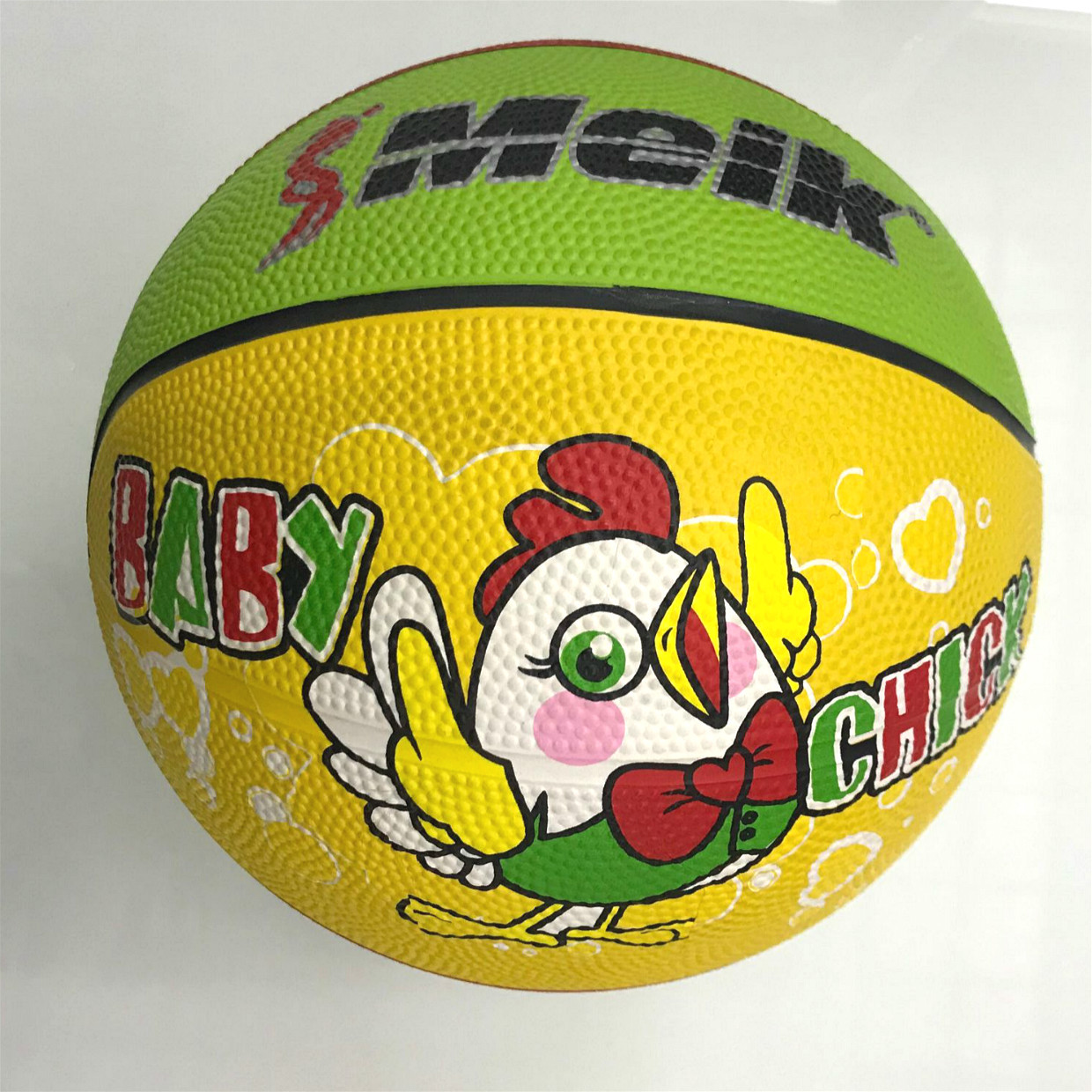 Rubber promotion basketball No. 3, children's basketball game basketball, student training sports goods manufacturer wholesale Application Scenario