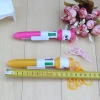 Cartoon four-color pens, four-color ballpoint pens, four-in-one pens, one-yuan wholesale, one-yuan and two-yuan small commodities, small sundries, daily necessities pens, street stalls Specification image