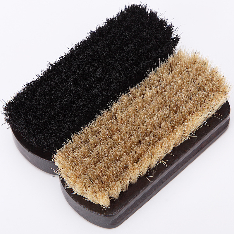 shanilak men's shaving brush, cleaning brush for pig sideburns, square brush, multi-functional hair styling comb and shaping brush