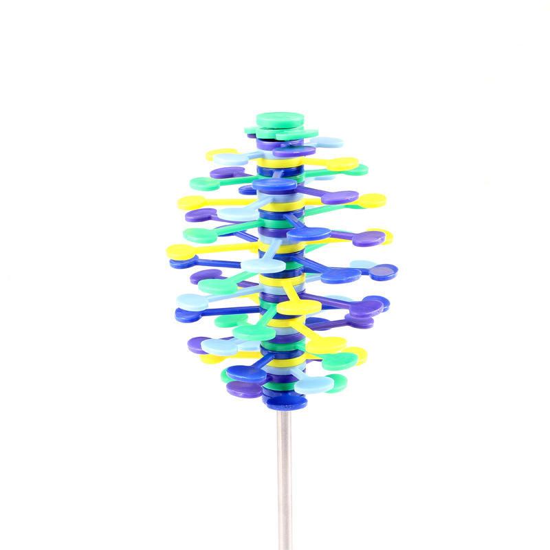 热卖lollipopteRo-lollipop旋转棒棒糖.费氏数列创意解压玩具模型减压玩具儿童创意桌面减压摆件玩具详情图4