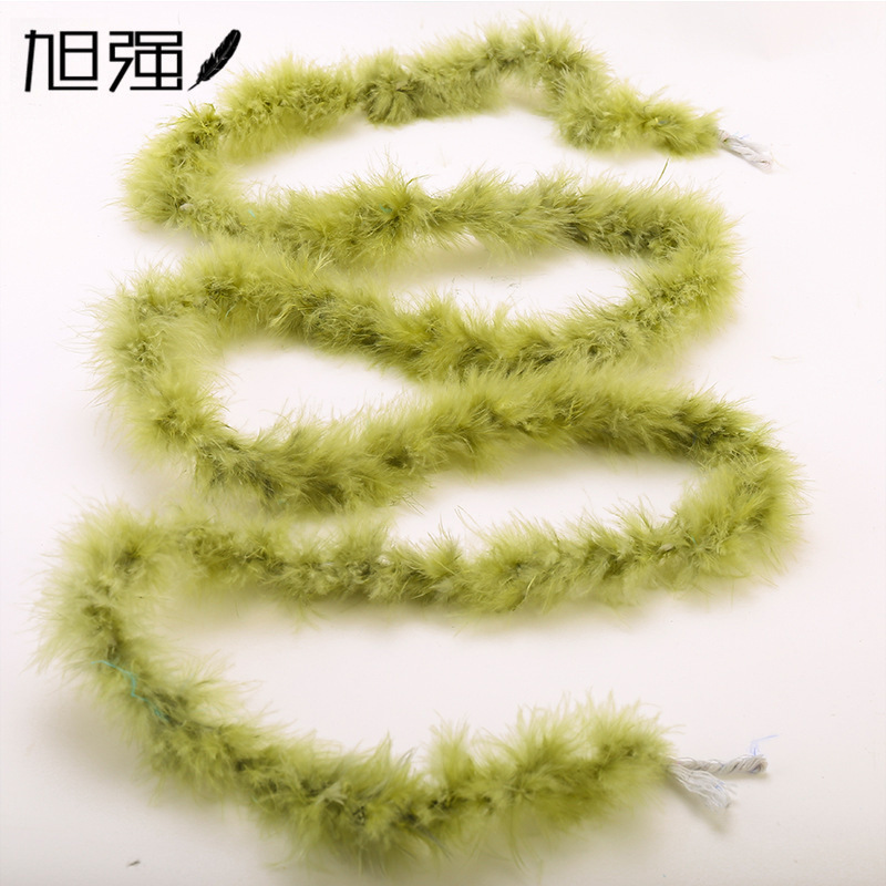 Supply Of Hand-Made Diy Turkey Plush Strip Fur Strip Hat Strip Decoration Accessories 13G/2M Item Picture