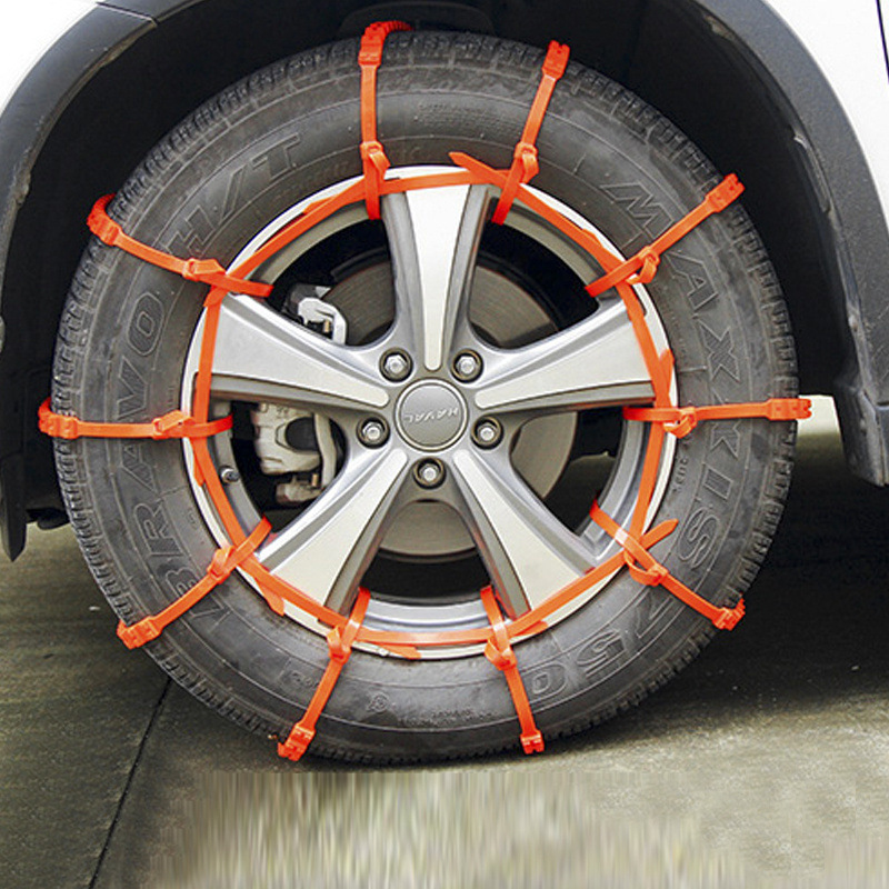 汽车轮胎雪地防滑链条 塑料牛筋加厚SUV面包越野小轿车轮胎通用型详情图4