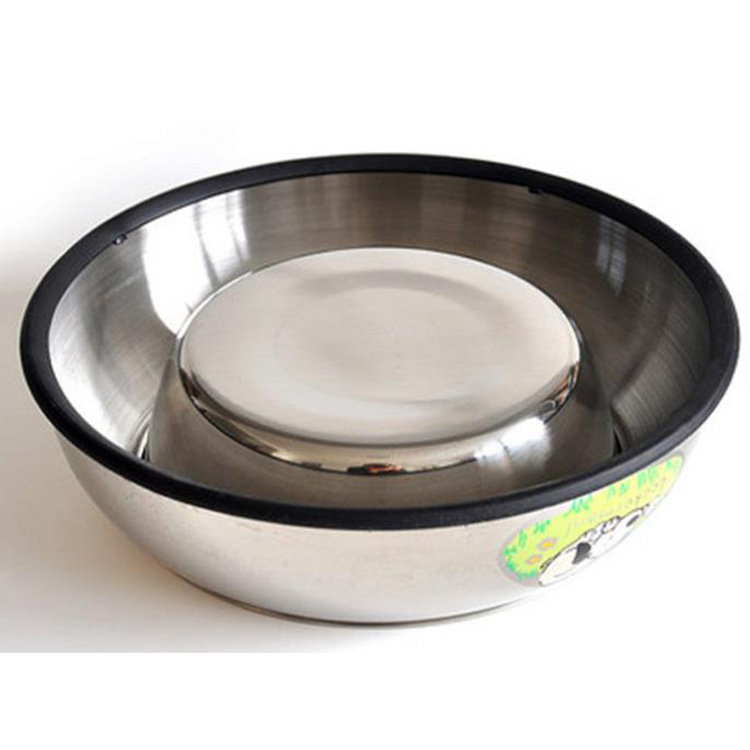 Perro gato pet tazón de succión para mascotas tazón de acero inoxidable para mascotas suministros perro bowl perro lavabo Application Scenario