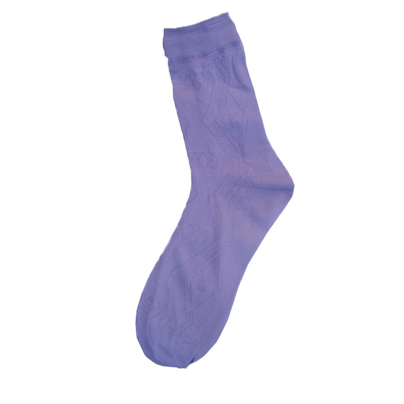 Spring/Summer 2020 men's thin silk socks, foot bath socks, Taobao gifts, individual packaging socks manufacturer wholesale Item Picture